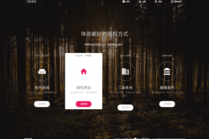 PHP域名授权系统网站源码/授权管理工单系统/精美UI/附教程